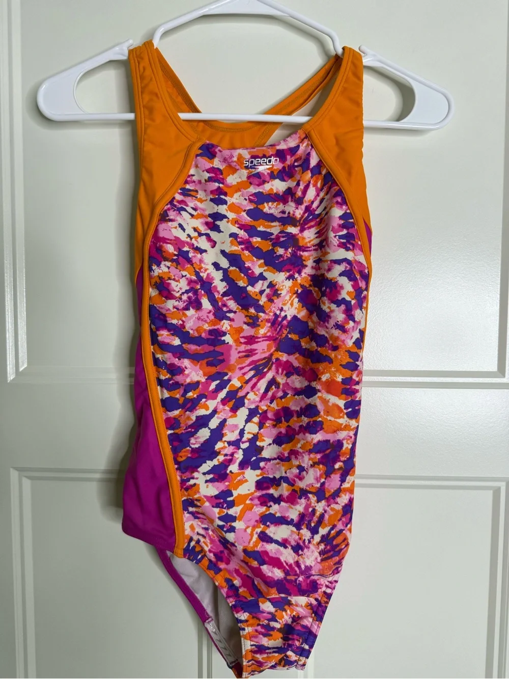 Girls Speedo Multicolor One-Piece Swimsuit Bundle size 14&16 - Picture 8 of 9